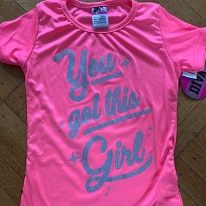 Pink and Silver Girls Shirt